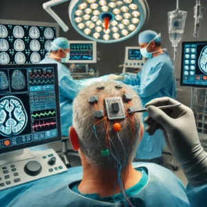 DALL·E-2025-03-19-10.35.02-Um-cirurgiao-realizando-um-implante-cerebral-de-alta-tecnologia-em-um-paciente.-O-ambiente-e-uma-sala-cirurgica-moderna-com-monitores-exibindo-dados--300x300 Como está o primeiro paciente da Neuralink após 6 meses?