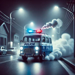 DALL·E-2025-03-16-14.54.29-Uma-viatura-policial-estacionada-com-portas-abertas-e-fumaca-saindo-do-porta-malas-simbolizando-o-uso-de-gas-lacrimogeneo.-A-cena-acontece-em-uma-est-300x300 Caso Genivaldo: Ex-agentes da PRF são condenados à Prisão