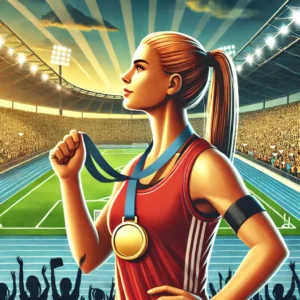 DALL·E-2025-03-15-10.18.29-A-motivational-sports-scene-featuring-a-female-athlete-holding-a-gold-medal-symbolizing-perseverance-and-victory-with-a-stadium-and-cheering-fans-in-300x300 Os Atletas Mais Inspiradores do Mundo e Suas Histórias de Superação